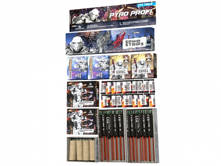 Imaginea produsului PYRO PROFI 174 PCS